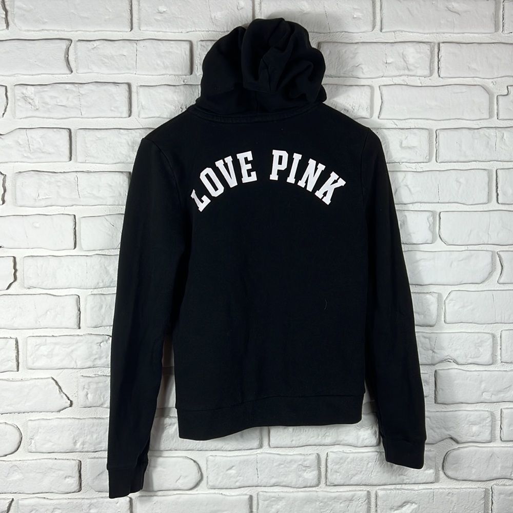 PINK Victoria's Secret full zip hoodie size small - Picture 8 of 9